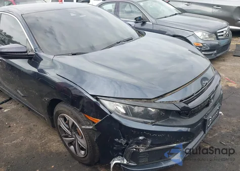 2019 Honda Civic Lx from USA, damaged, VIN 19XFC2F65KE029884